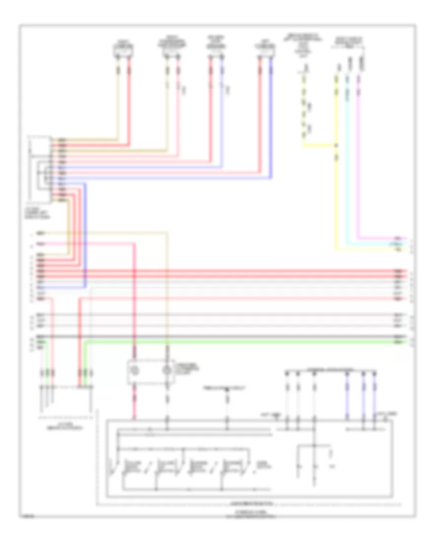 Base Radio Wiring Diagram (2 of 3) for Honda Pilot Touring 2014