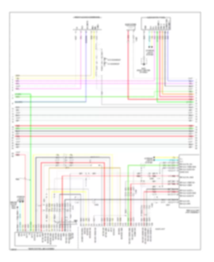 Premium Radio Wiring Diagram without Navigation 4 of 5 for Honda Pilot Touring 2014
