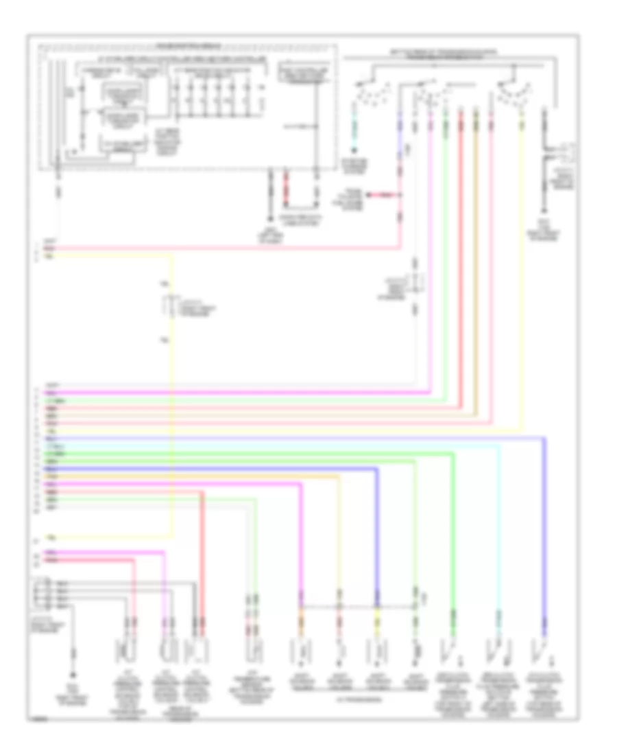 A T Wiring Diagram 2 of 2 for Honda Pilot Touring 2014