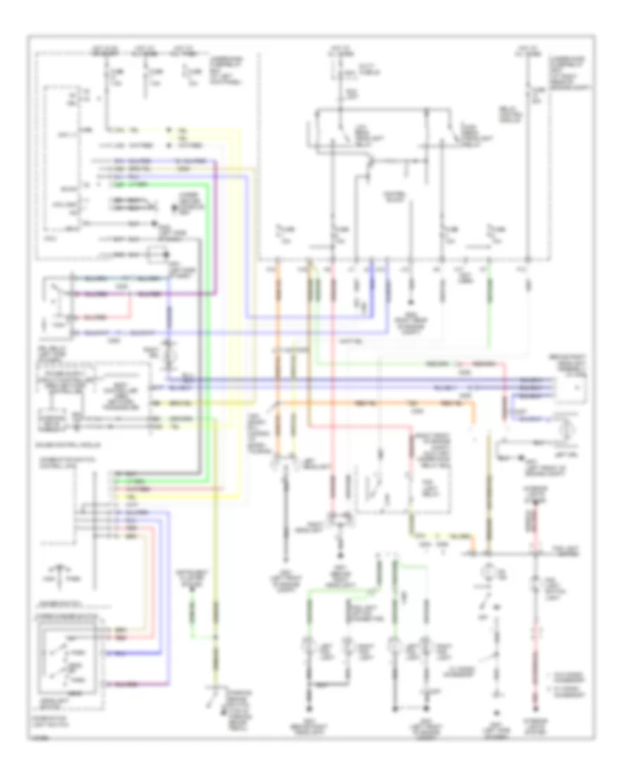 Headlights Wiring Diagram for Honda Ridgeline RTS 2014