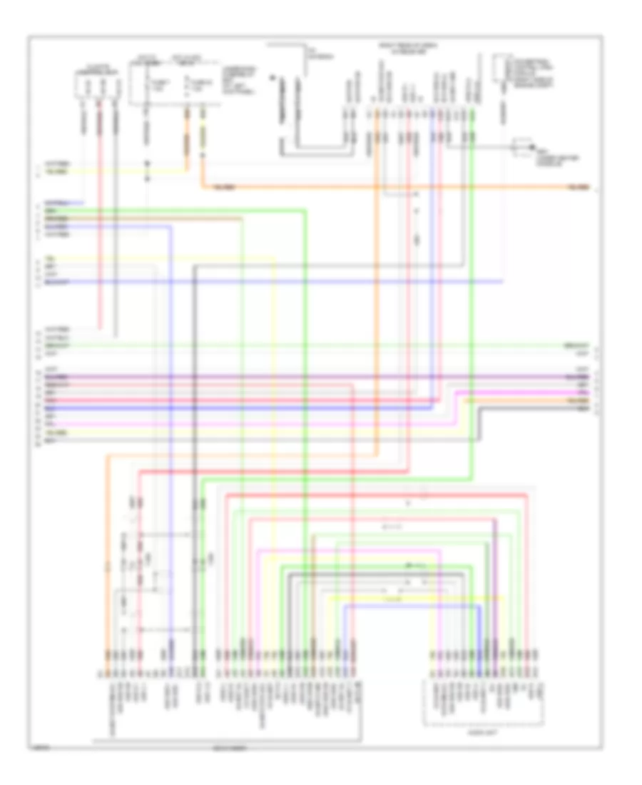 Navigation Wiring Diagram 2 of 4 for Honda Ridgeline RTS 2014