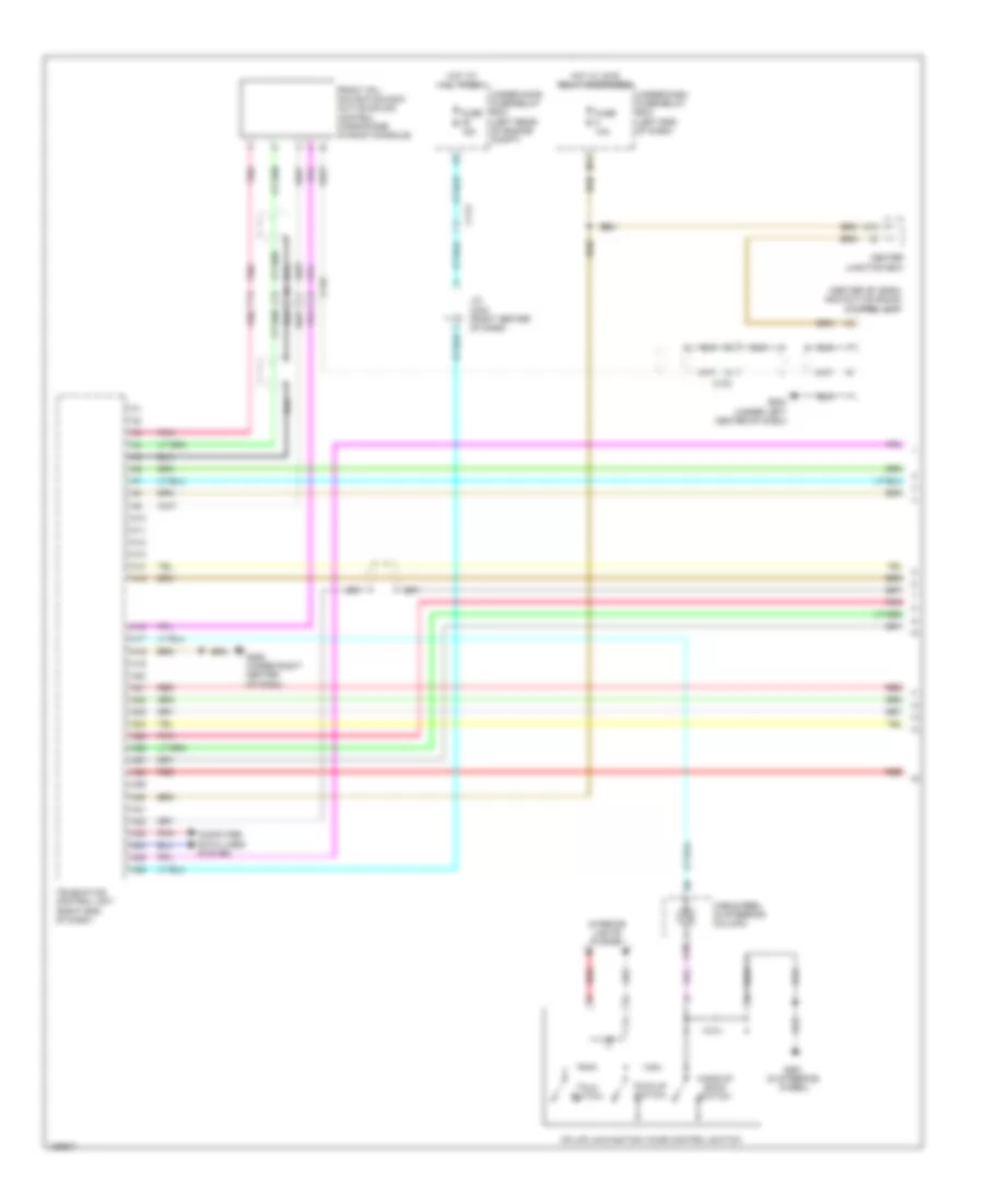 Telematics Wiring Diagram 1 of 2 for Honda Accord Touring 2014