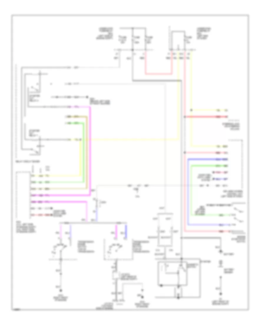 3 5L Starting Wiring Diagram A T for Honda Accord Touring 2014