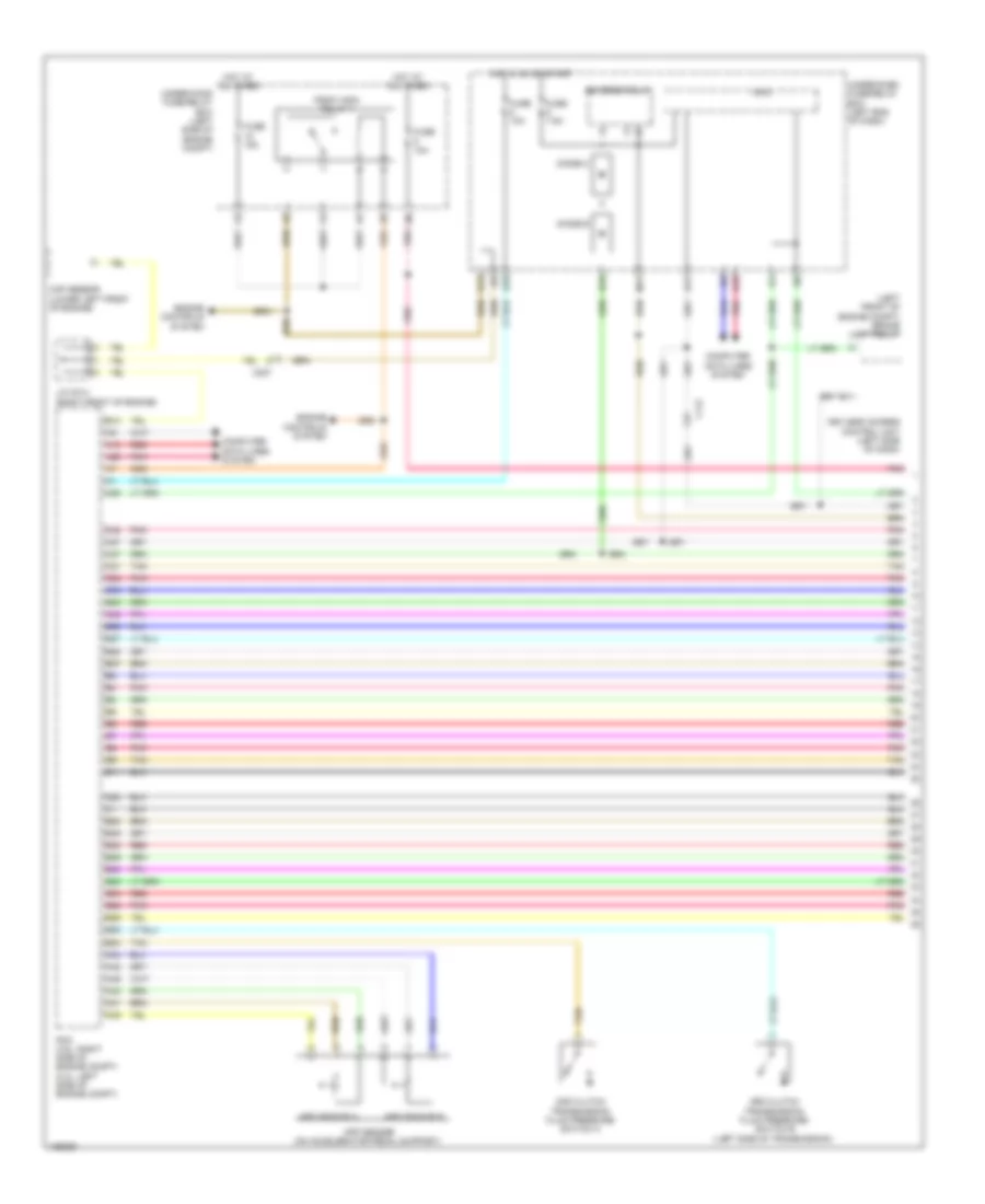 Transmission Wiring Diagram A T 1 of 3 for Honda Accord Touring 2014