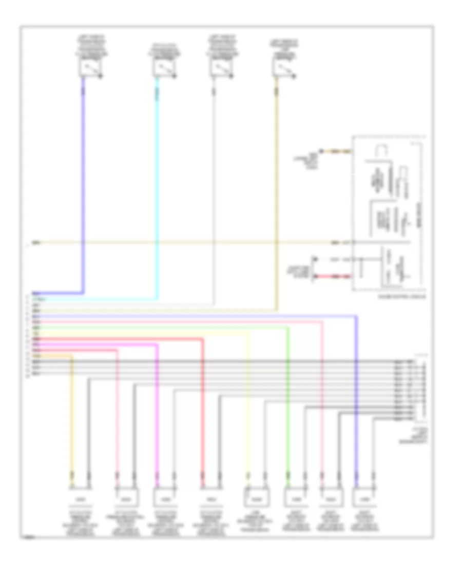Transmission Wiring Diagram, AT (3 of 3) for Honda Accord Touring 2014