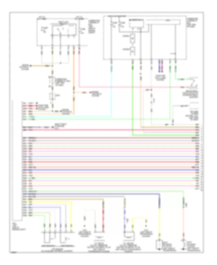 Transmission Wiring Diagram CVT 1 of 2 for Honda Accord Touring 2014