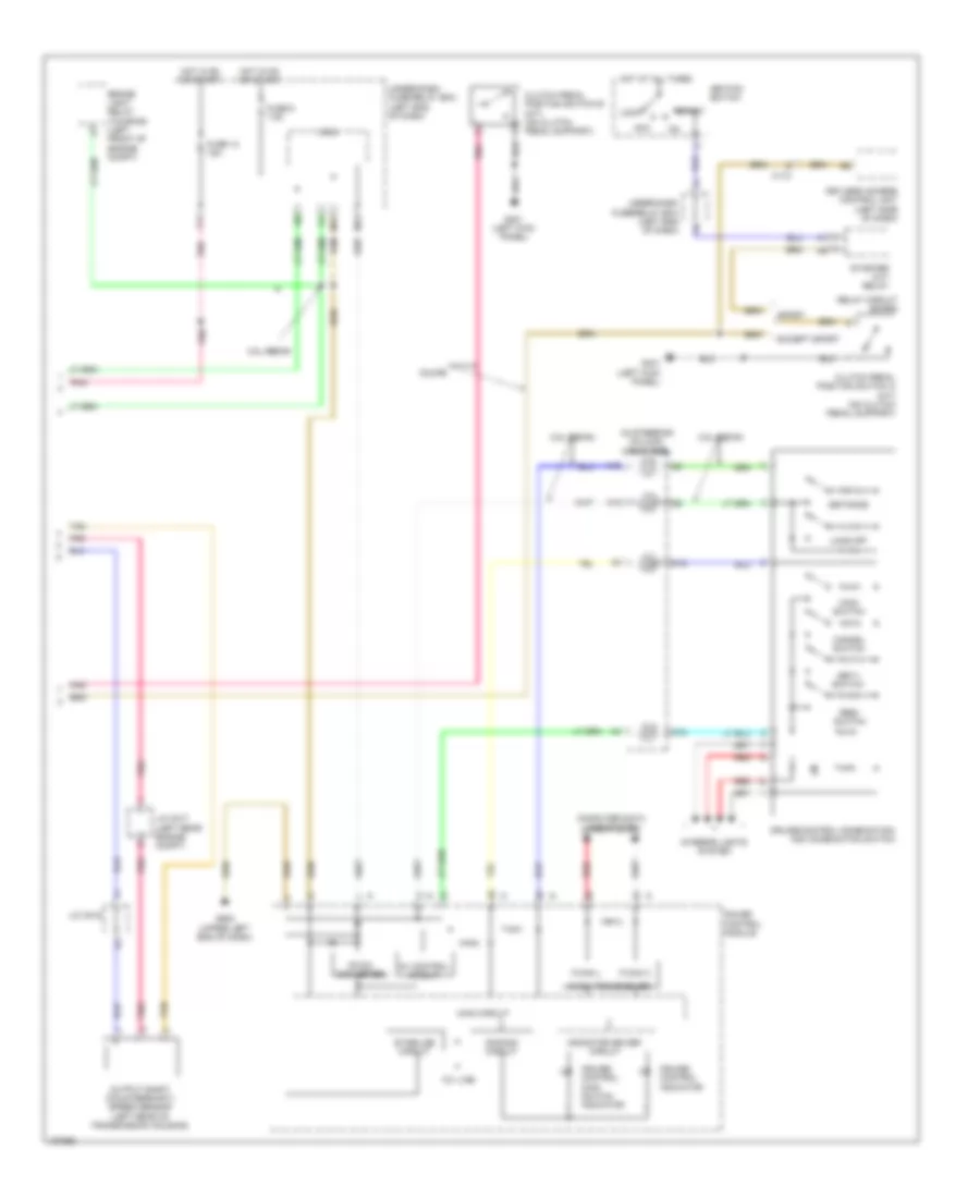 Cruise Control Wiring Diagram, Except Hybrid (2 of 2) for Honda Accord Touring 2014