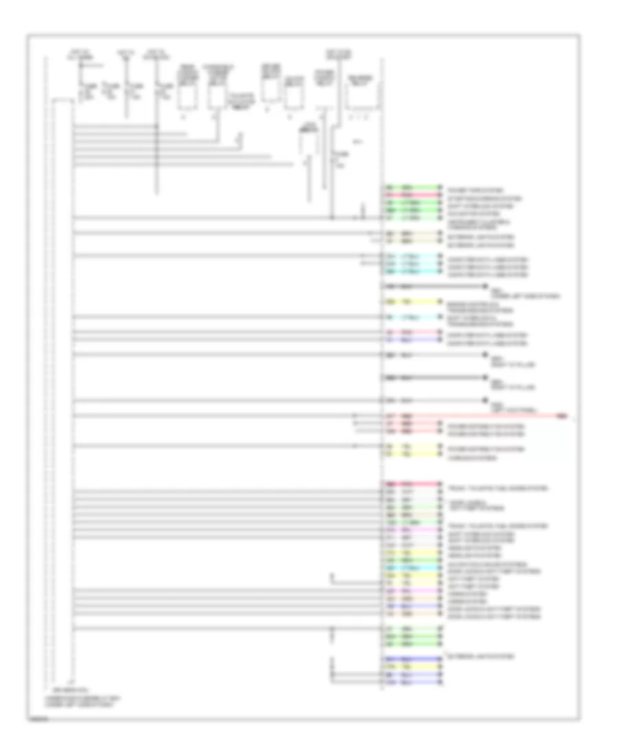 Body Control Modules Wiring Diagram 1 of 2 for Honda CR V LX 2013