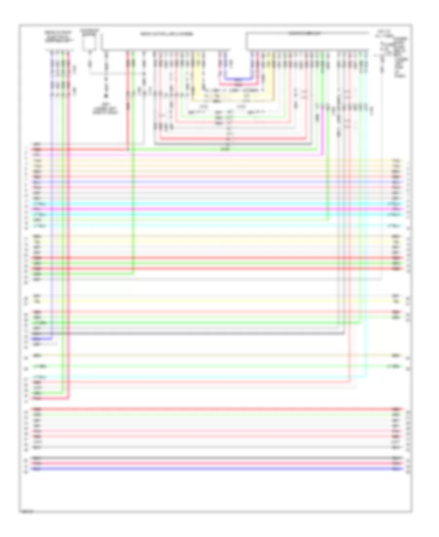 Premium Radio Wiring Diagram without Navigation 2 of 4 for Honda CR V LX 2013