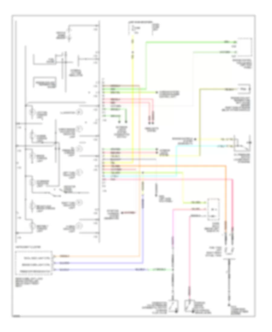 2 6L Instrument Cluster Wiring Diagram for Honda Passport LX 1994