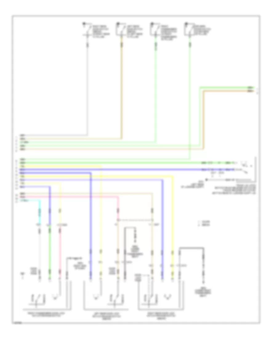 Forced Entry Wiring Diagram, Except Hybrid (2 of 6) for Honda Civic Natural Gas-L 2014