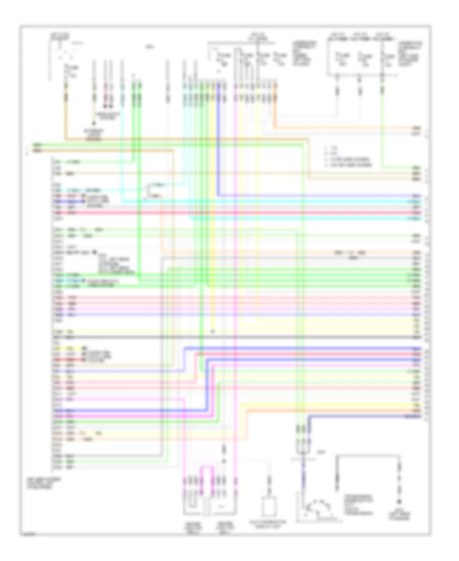 Forced Entry Wiring Diagram Except Hybrid 3 of 6 for Honda Civic Natural Gas L 2014