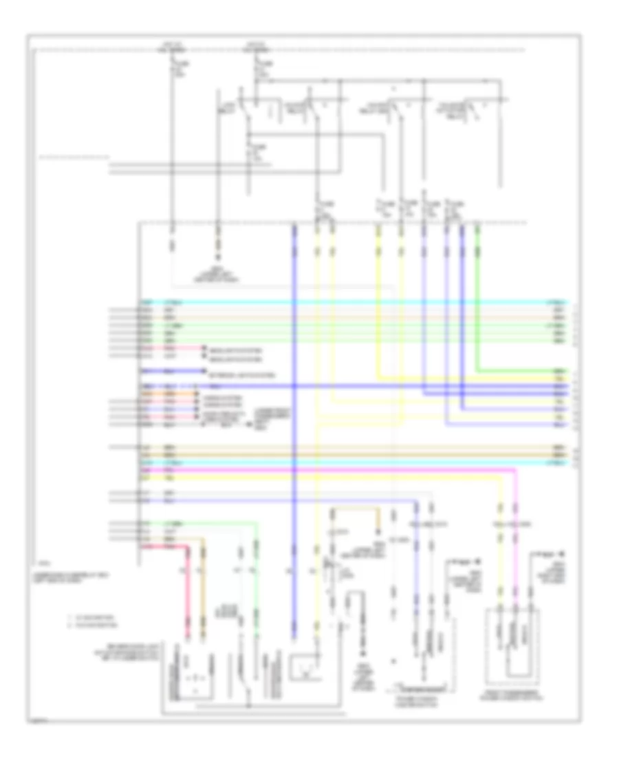 Forced Entry Wiring Diagram, Hybrid (1 of 6) for Honda Civic Natural Gas-L 2014