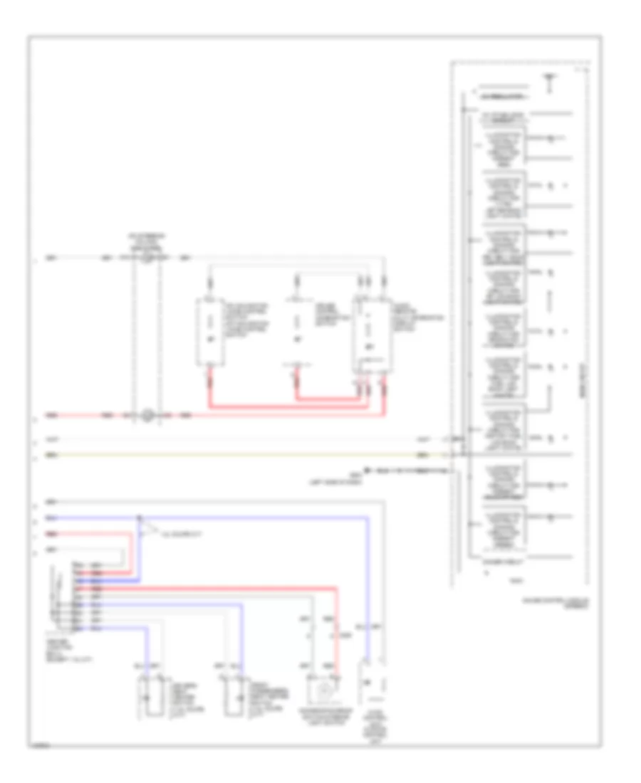 Instrument Illumination Wiring Diagram Except Hybrid 3 of 3 for Honda Civic Natural Gas L 2014