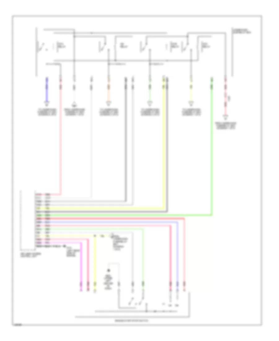 Power Distribution Wiring Diagram, Hybrid (4 of 5) for Honda Civic Natural Gas-L 2014