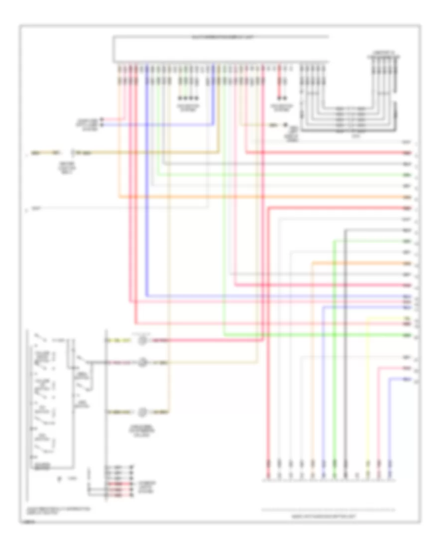 Base Radio Wiring Diagram, Except Hybrid Coupe (2 of 3) for Honda Civic Natural Gas-L 2014