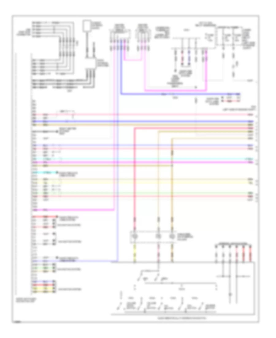 Premium Radio Wiring Diagram without Navigation 1 of 3 for Honda Civic Natural Gas L 2014