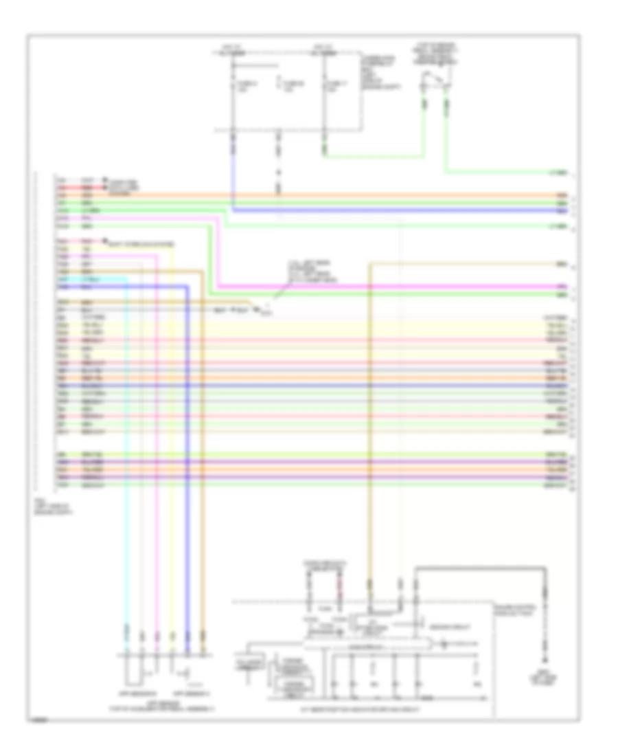 Transmission Wiring Diagram Except Hybrid 1 of 3 for Honda Civic Natural Gas L 2014