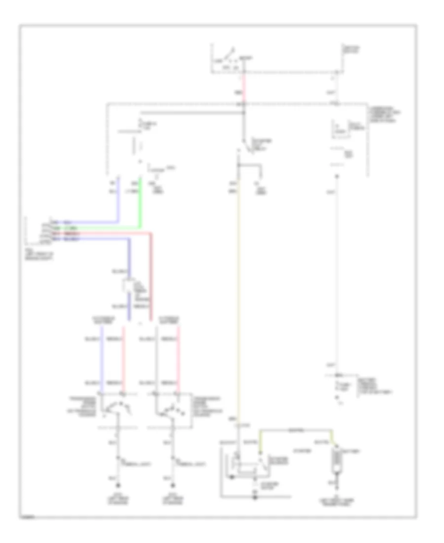 Starting Wiring Diagram for Honda Insight EX 2014