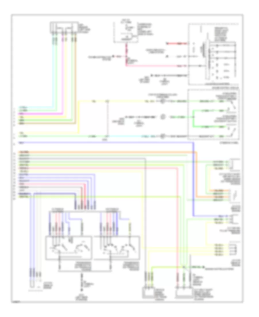 Transmission Wiring Diagram (2 of 2) for Honda Insight EX 2014