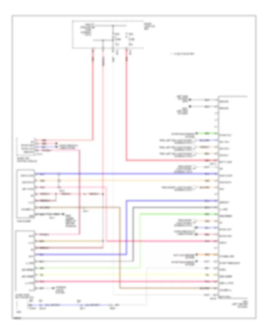 Power Distribution Wiring Diagram 6 of 8 for Hyundai Genesis Coupe 3 8 Track 2013
