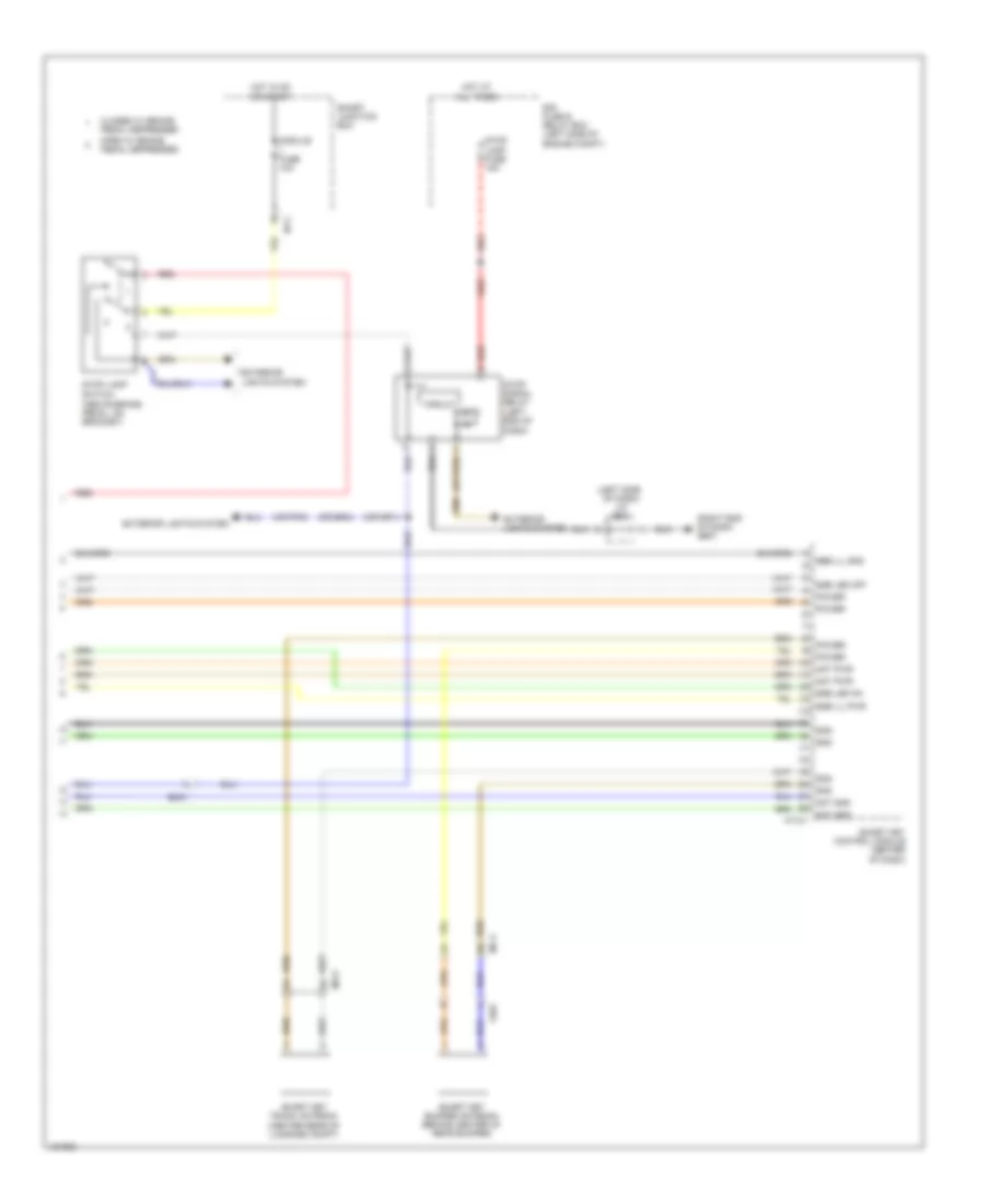 Immobilizer Wiring Diagram with Smart Key System 3 of 3 for Hyundai Azera 2014