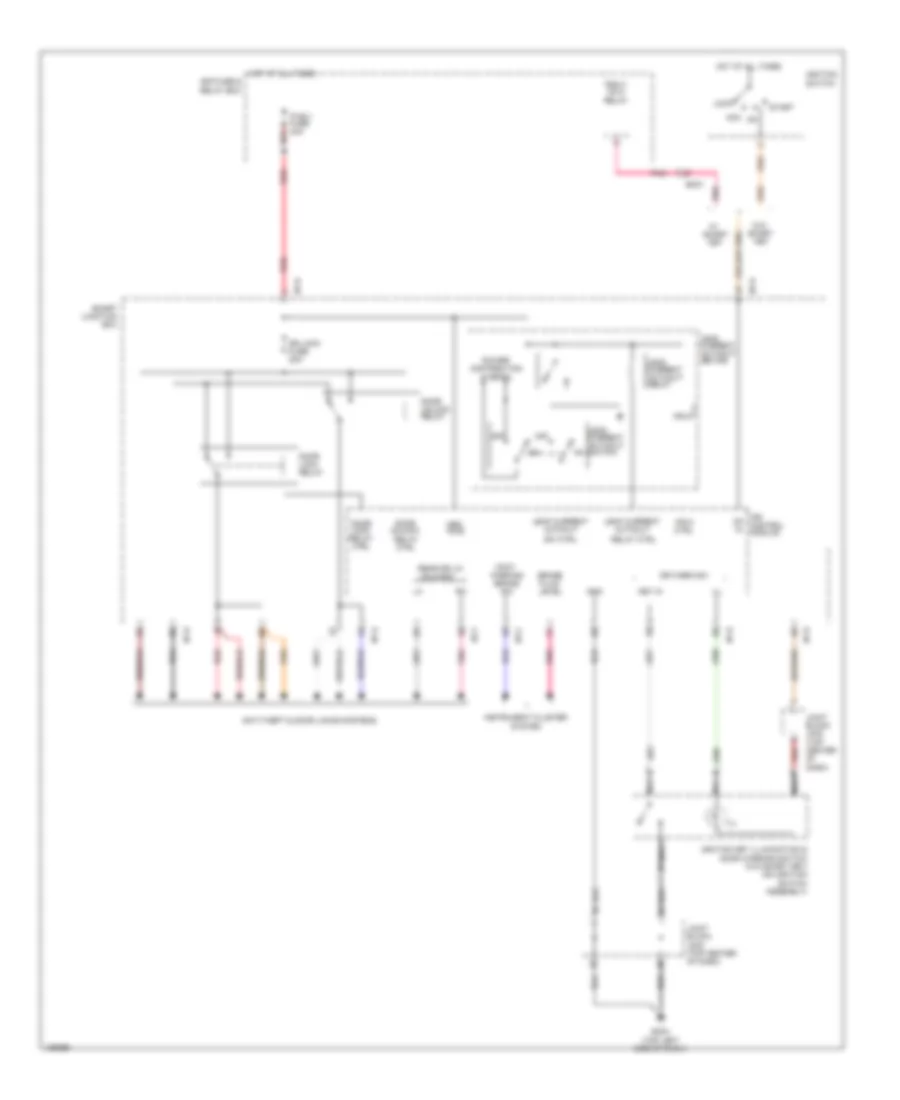 Body Control Modules Wiring Diagram 3 of 3 for Hyundai Azera 2014
