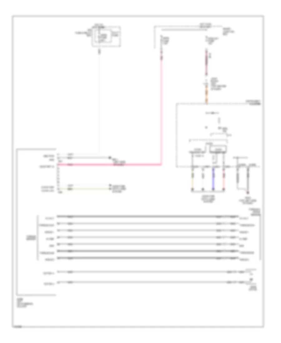 Electronic Power Steering Wiring Diagram for Hyundai Azera 2014