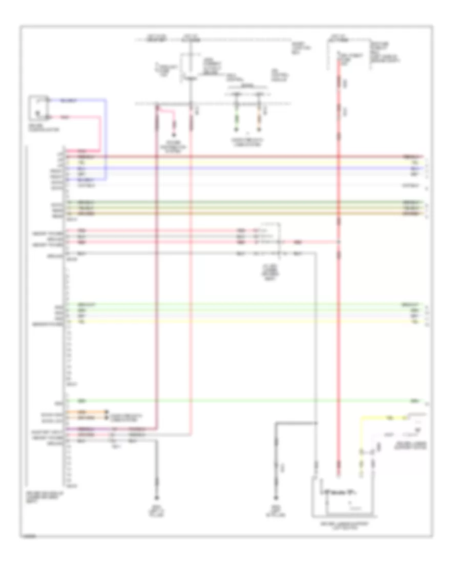 Driver s Memory Seat Wiring Diagram 1 of 2 for Hyundai Azera 2014