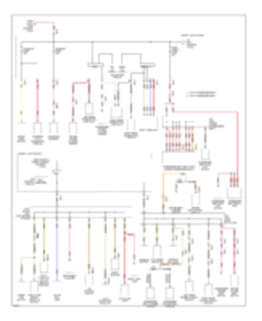 Power Distribution Wiring Diagram 7 of 8 for Hyundai Azera 2014