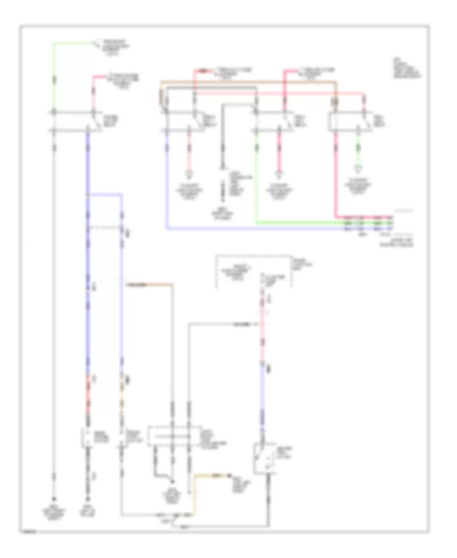Power Distribution Wiring Diagram 8 of 8 for Hyundai Azera 2014