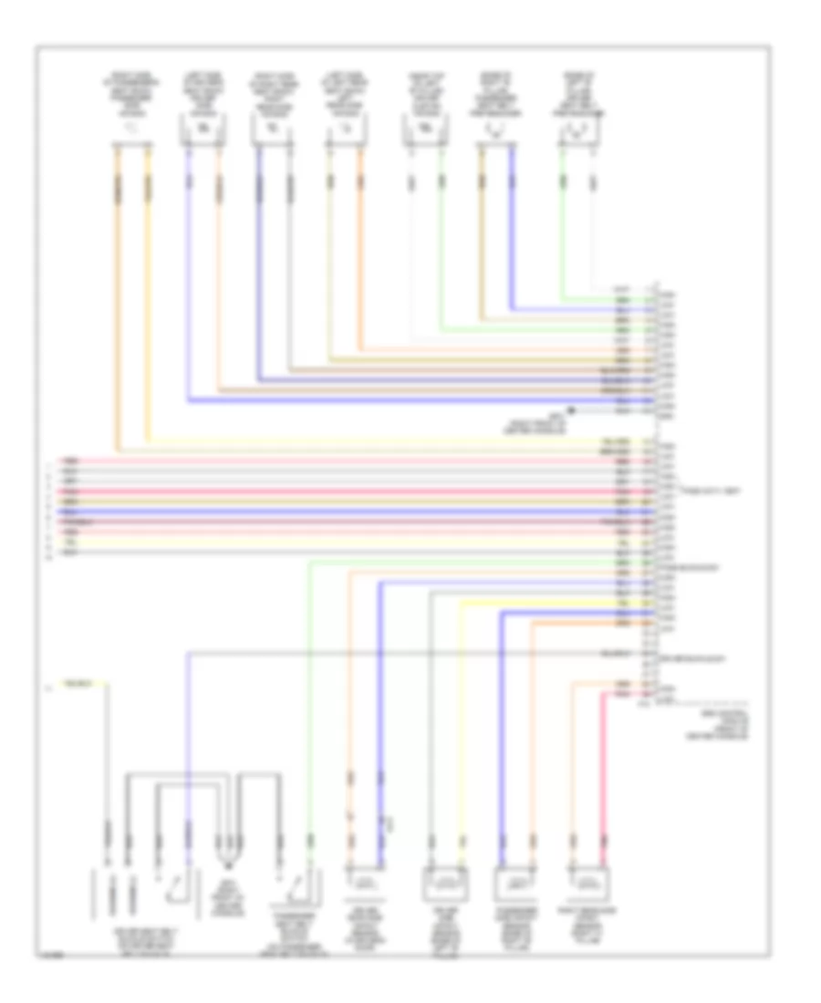 Supplemental Restraints Wiring Diagram 3 of 3 for Hyundai Azera 2014