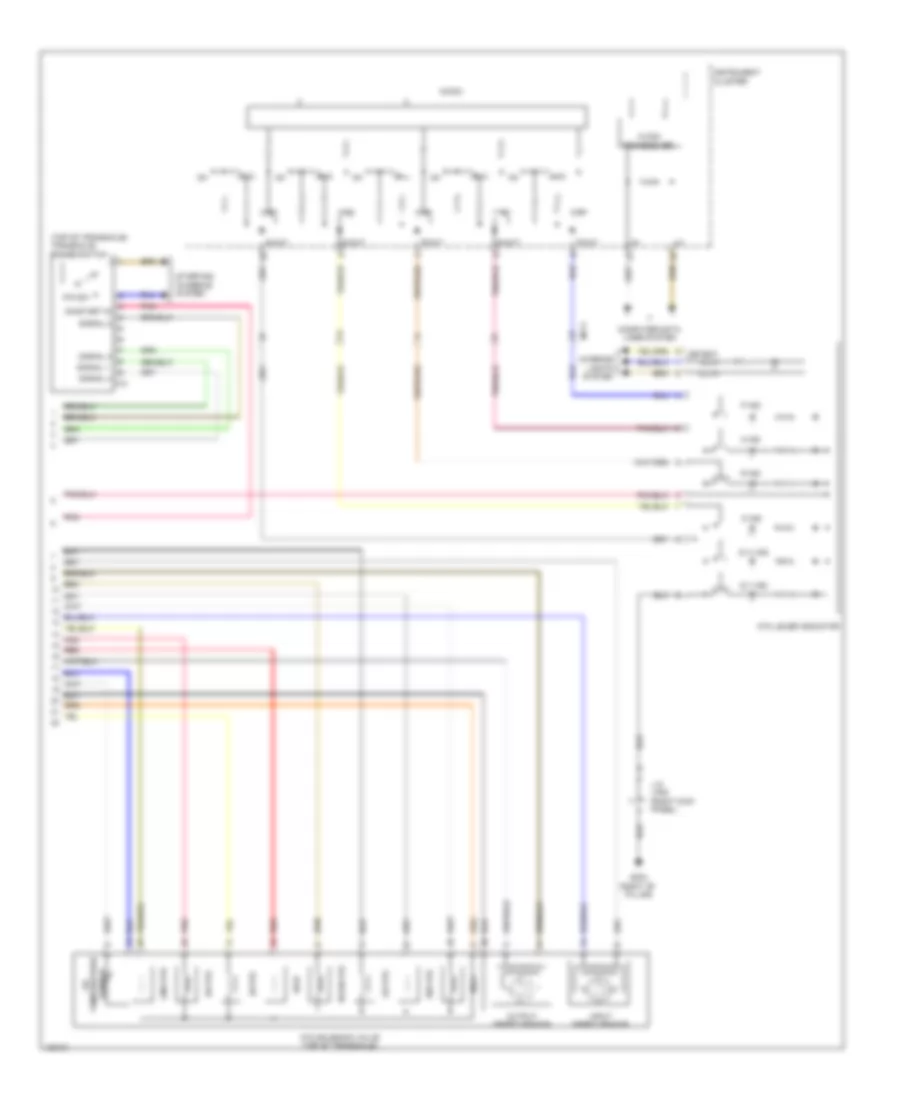 Transmission Wiring Diagram 2 of 2 for Hyundai Azera 2014
