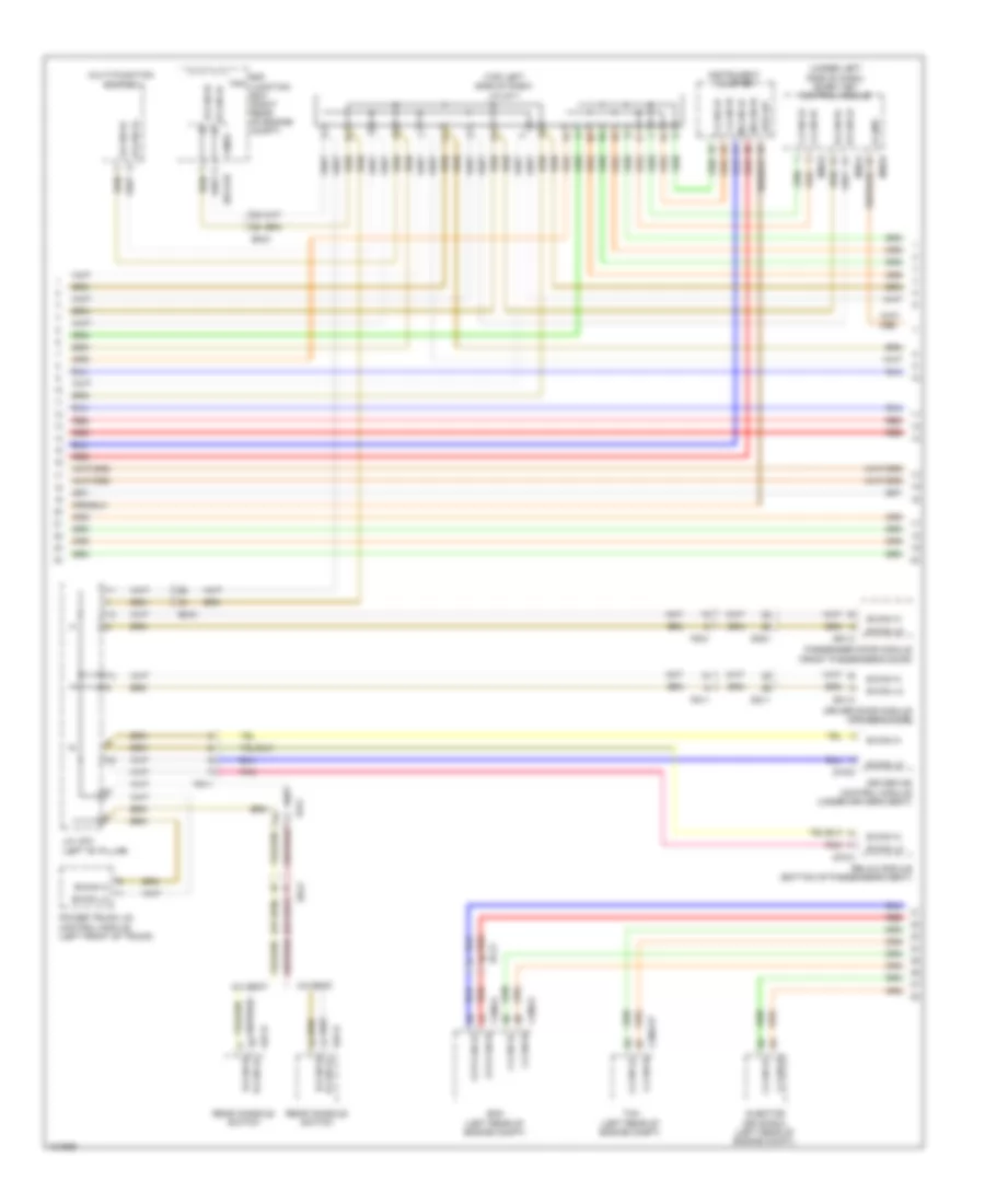 Computer Data Lines Wiring Diagram 2 of 4 for Hyundai Equus Signature 2014