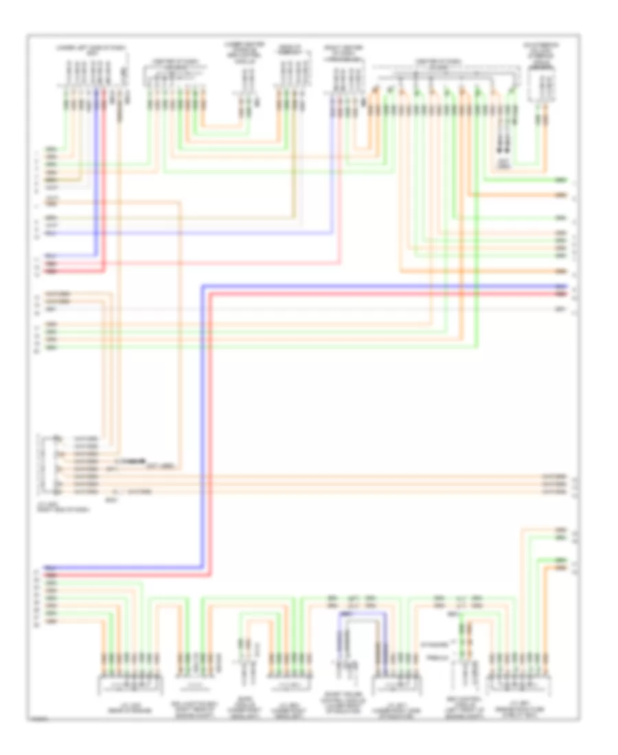 Computer Data Lines Wiring Diagram 3 of 4 for Hyundai Equus Signature 2014