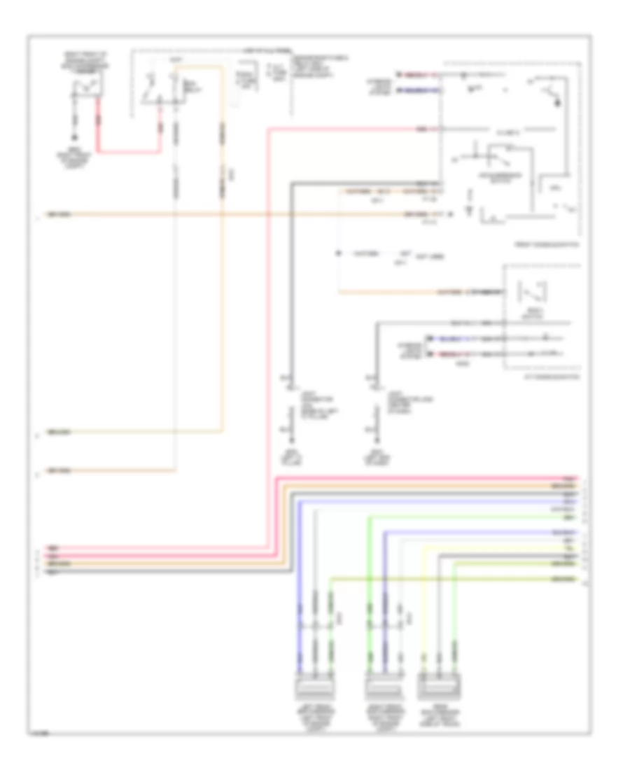Electronic Suspension Wiring Diagram 2 of 3 for Hyundai Equus Signature 2014
