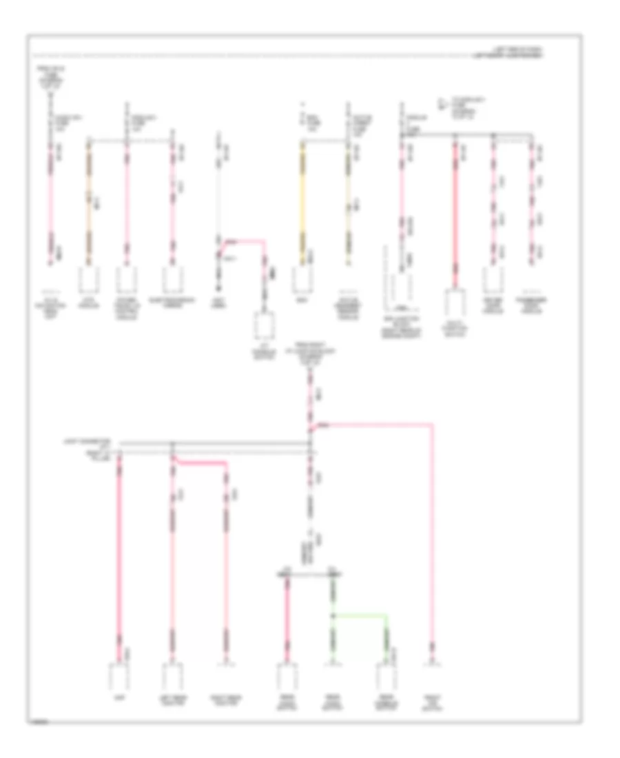 Power Distribution Wiring Diagram 5 of 13 for Hyundai Equus Signature 2014