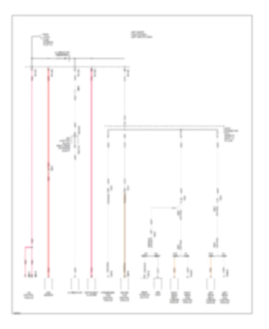 Power Distribution Wiring Diagram 6 of 13 for Hyundai Equus Signature 2014