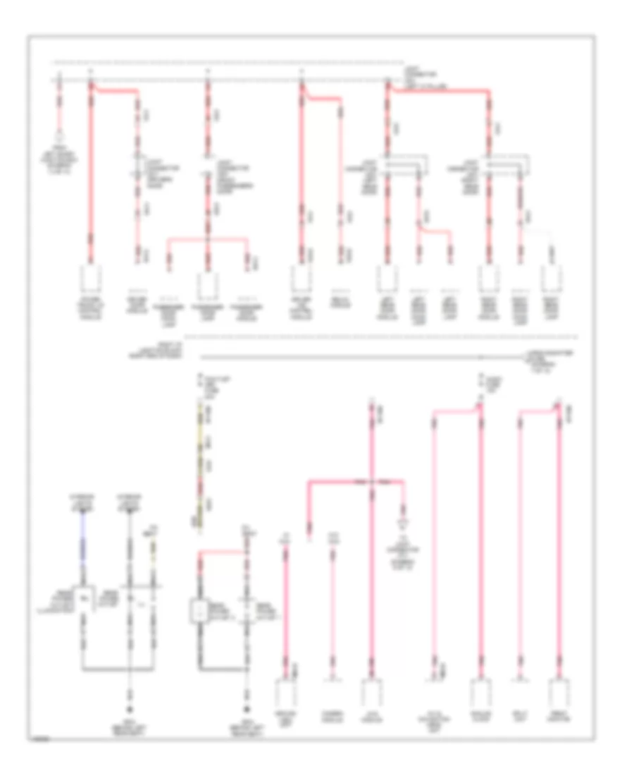 Power Distribution Wiring Diagram 8 of 13 for Hyundai Equus Signature 2014