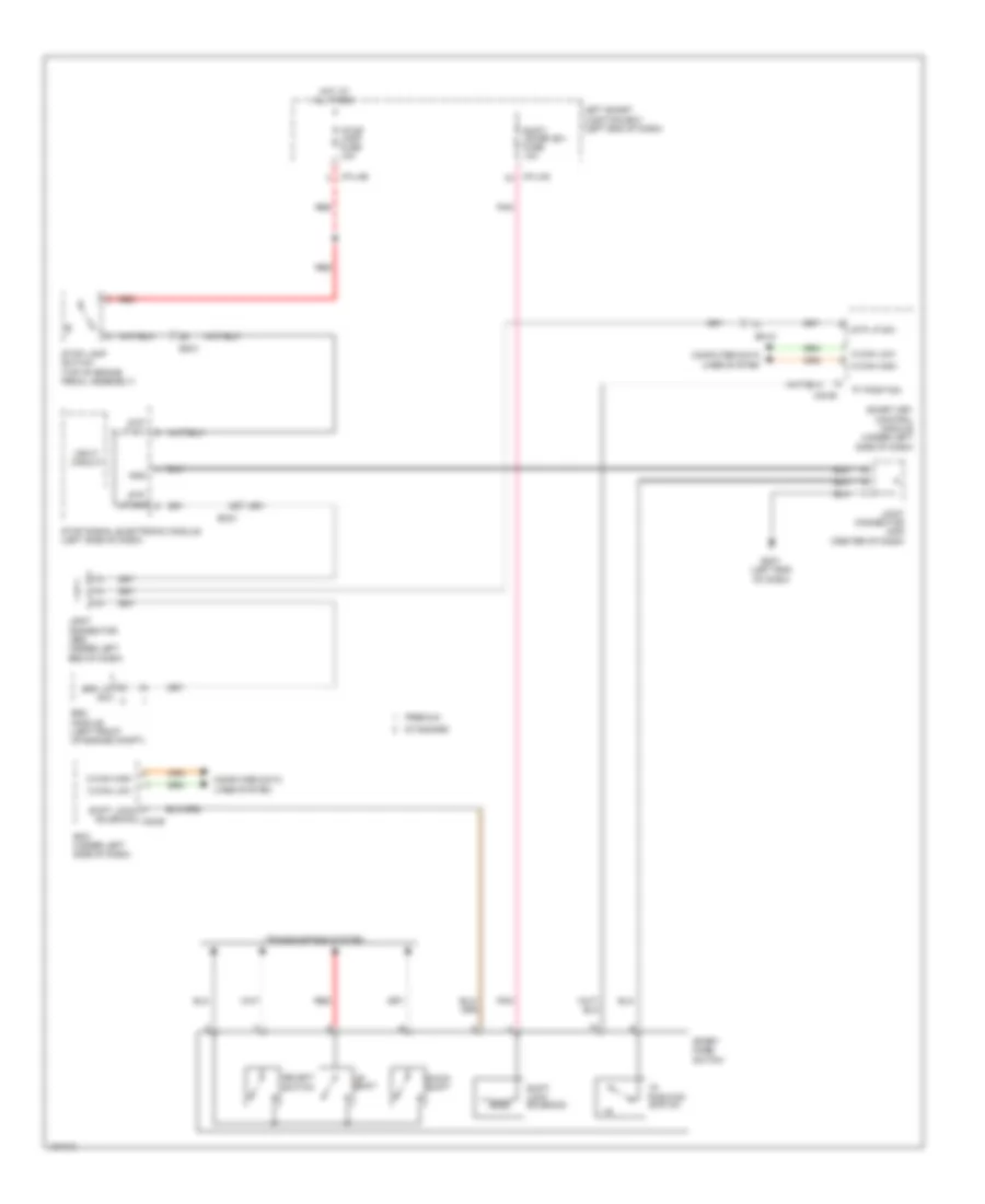 Shift Interlock Wiring Diagram for Hyundai Equus Signature 2014