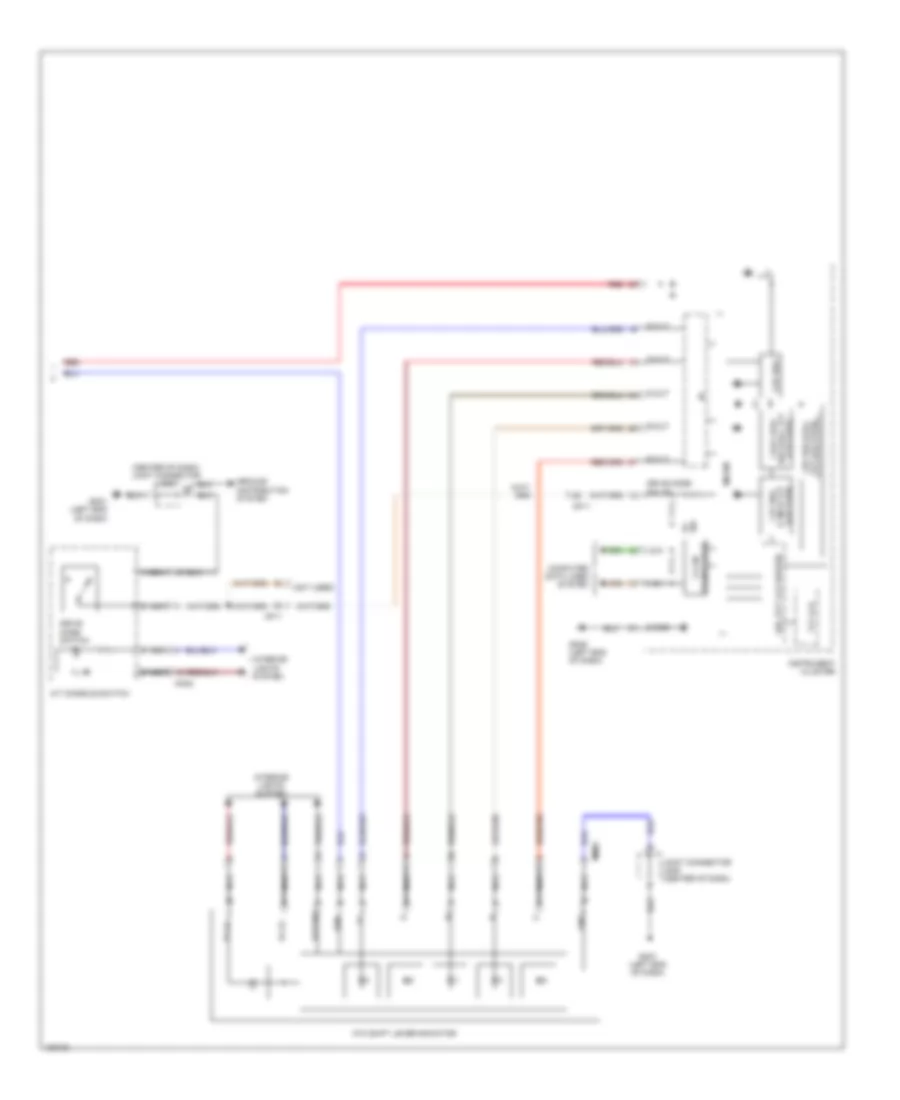 Transmission Wiring Diagram 3 of 3 for Hyundai Equus Ultimate 2014