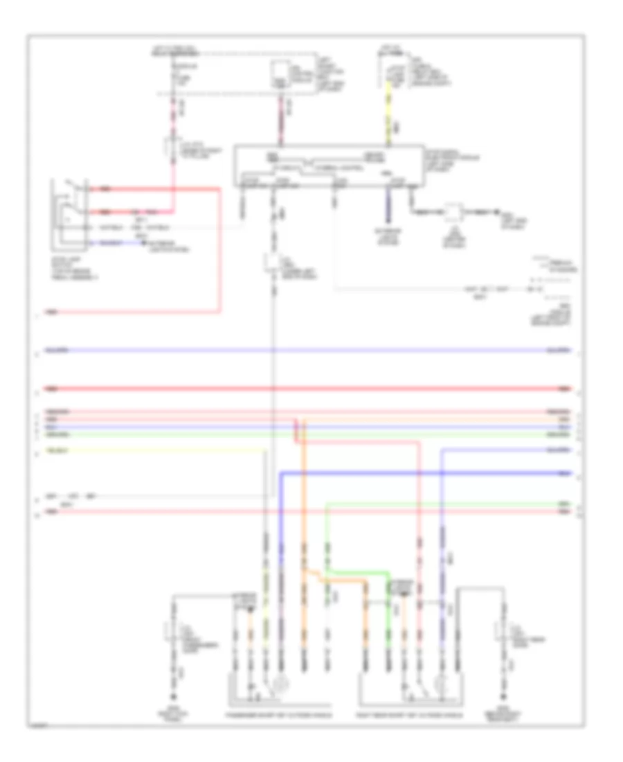 Immobilizer Wiring Diagram 3 of 4 for Hyundai Equus Ultimate 2014