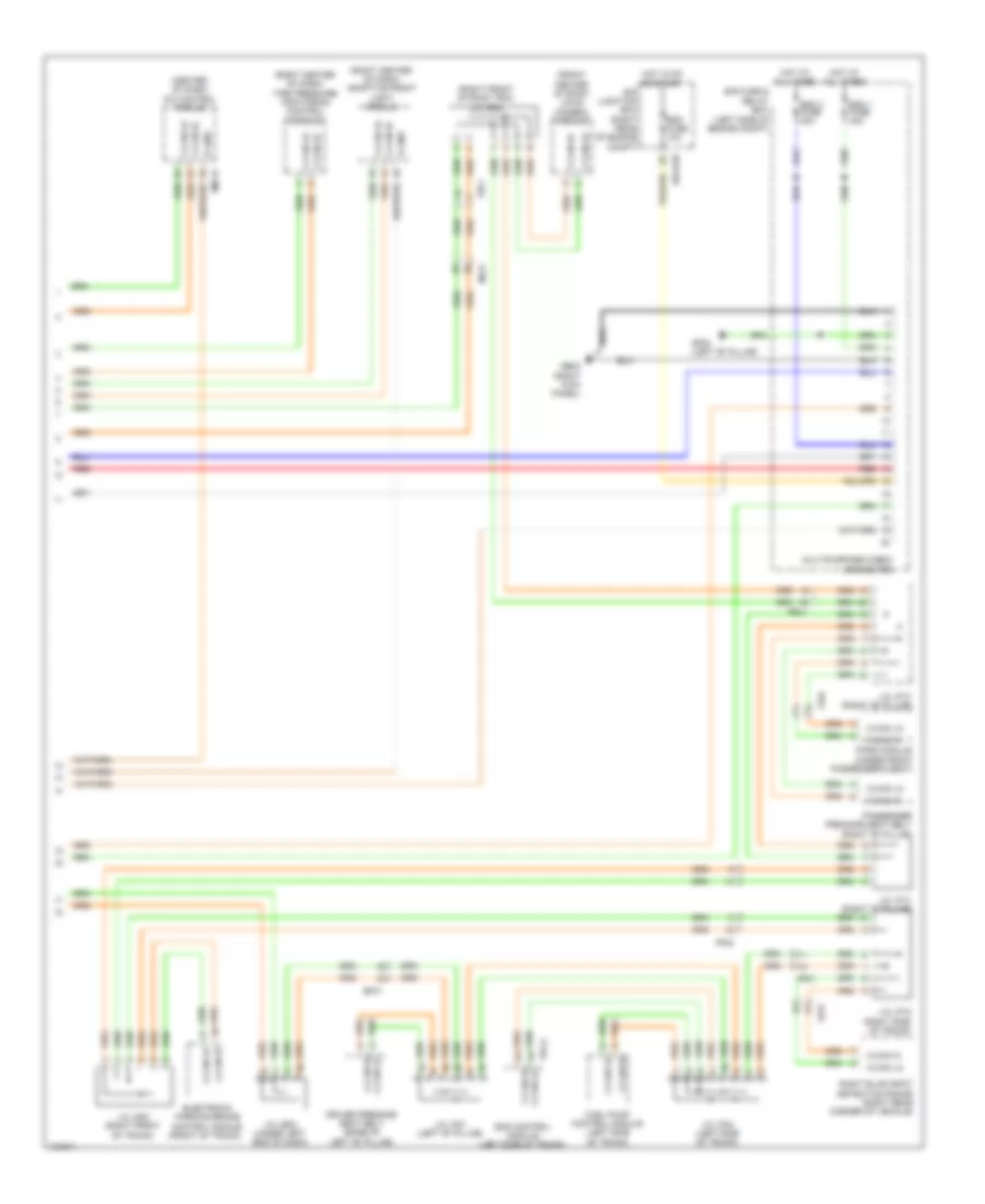 Computer Data Lines Wiring Diagram 4 of 4 for Hyundai Equus Ultimate 2014
