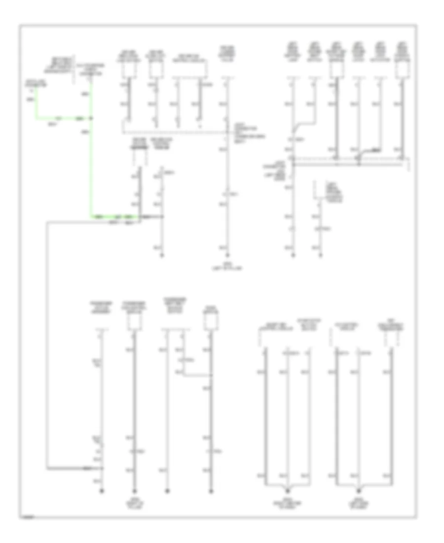 Ground Distribution Wiring Diagram 3 of 7 for Hyundai Equus Ultimate 2014