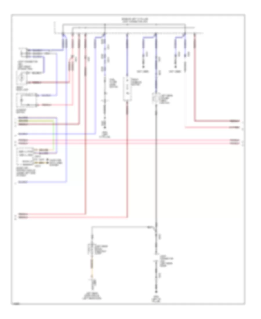 Instrument Illumination Wiring Diagram 3 of 4 for Hyundai Equus Ultimate 2014
