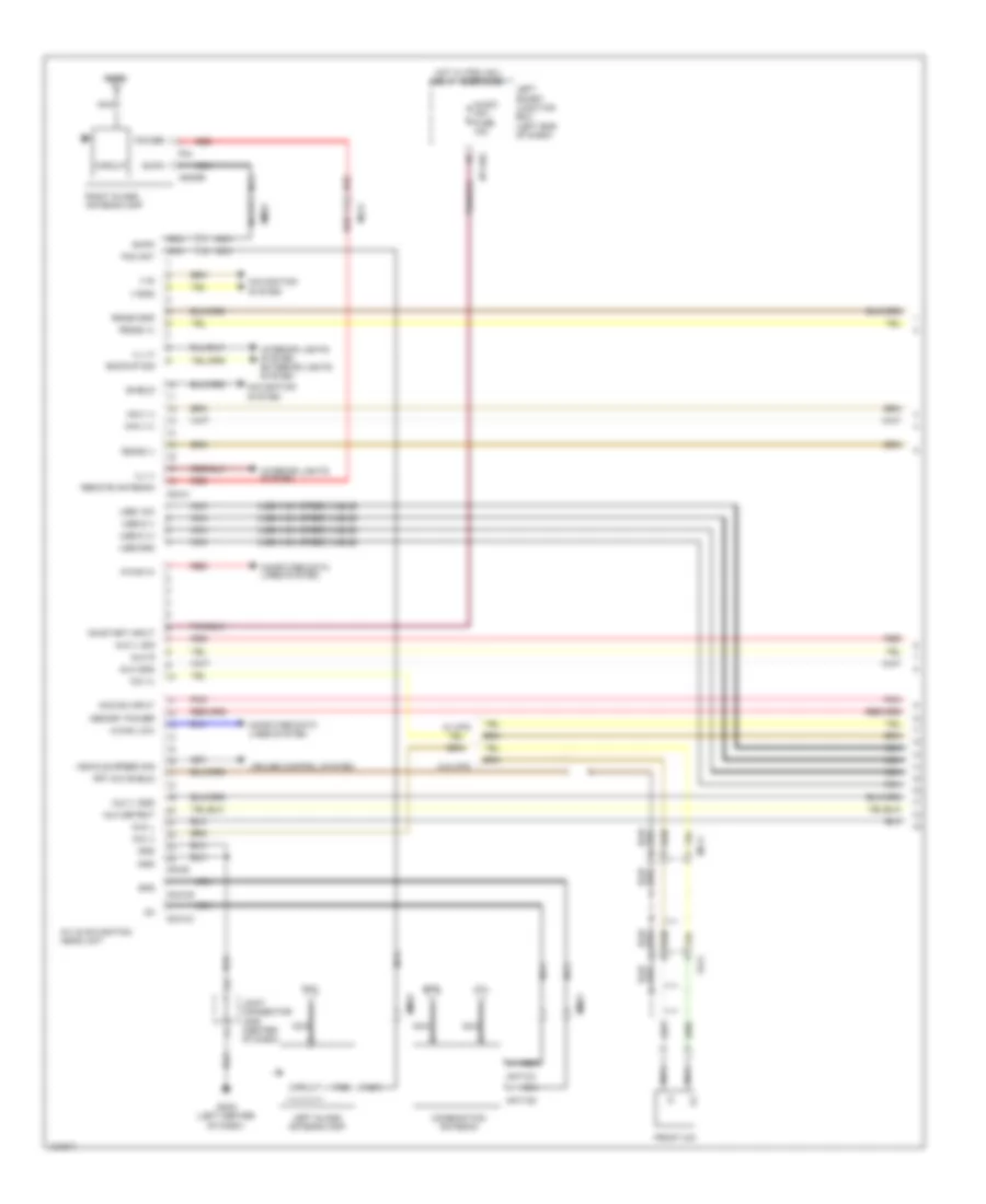 Navigation Wiring Diagram 1 of 6 for Hyundai Equus Ultimate 2014