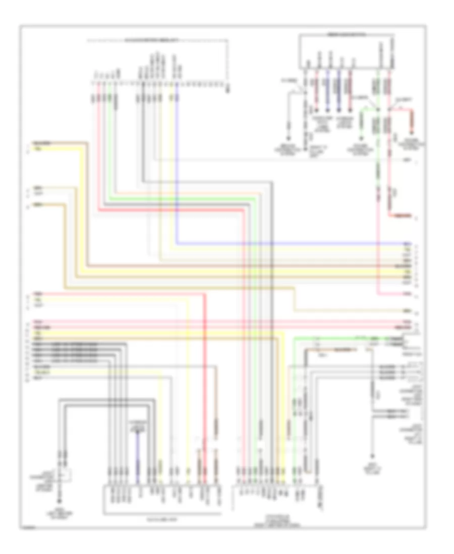 Navigation Wiring Diagram 2 of 6 for Hyundai Equus Ultimate 2014
