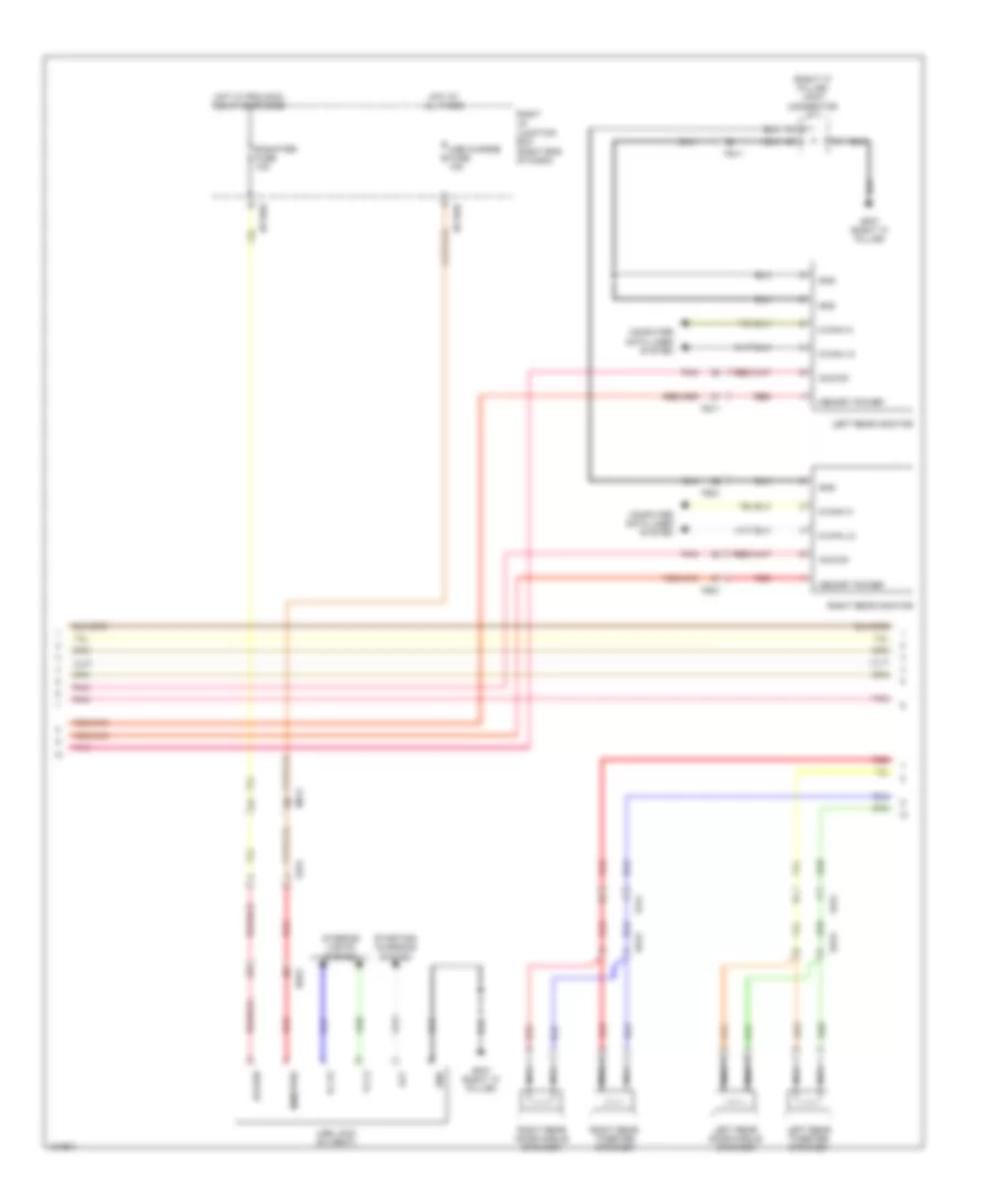 Navigation Wiring Diagram 5 of 6 for Hyundai Equus Ultimate 2014