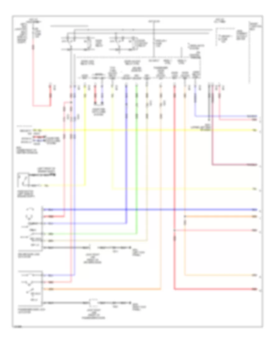 Forced Entry Wiring Diagram 1 of 2 for Hyundai Genesis Coupe 2 0T R Spec 2014