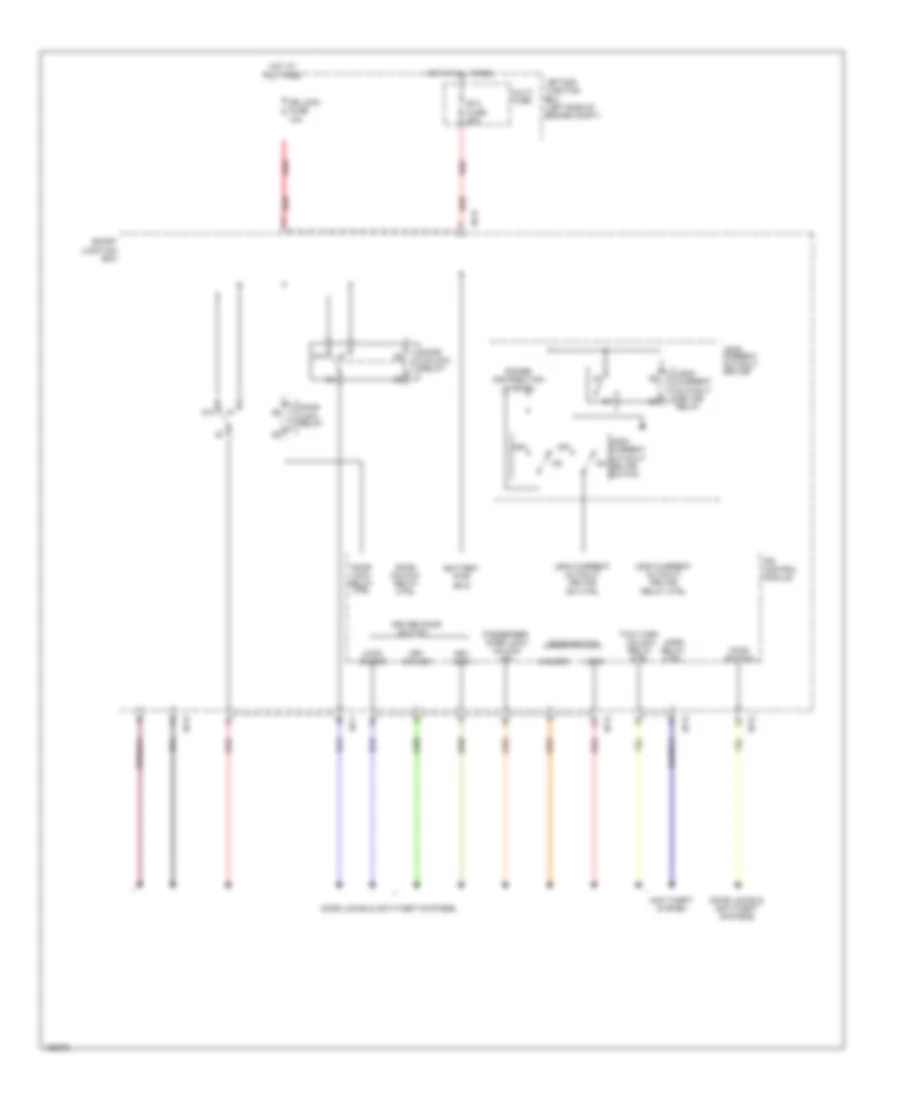 IPS Control Module Wiring Diagram 3 of 3 for Hyundai Genesis Coupe 2 0T R Spec 2014